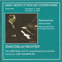 �Moscow Conservatory Records : Richter - Rachmaninov Concerto No.1, Preludes