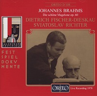 �Orfeo : Richter - Brahms Lieder