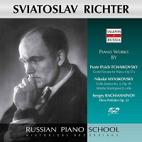 �Talents of Russia Russian Piano School : Richter - Rachmaninov, Tchaikovsky, Myaskovsky