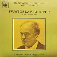 �CBS : Richter - Schumann Novelettes 1 & 2