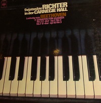 �CBS : Richter - Beethoven Sonatas 3 & 7