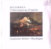 �Eterna : Richter - Beethoven Violin Sonatas 4 & 5