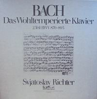 �Eurodisc : Richter - Bach Well-Tempered Clavier Book II