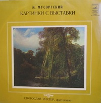 �Melodiya : Richter - Mussorgsky Pictures at an Exhibition
