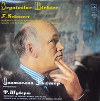�Melodiya : Richter - Schubert Sonatas 19 & 21