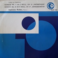 �Schallplattengilde Gutenberg : Richter - Beethoven Sonatas 8 & 23