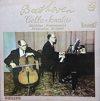 �Philips Japan : Richter - Beethoven Cello Sonatas
