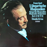 Telefunken : Arrau - Liszt Hungarian Rhapsodies
