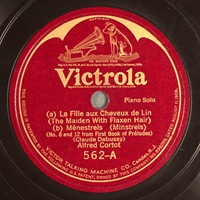 Victorola : Cortot - Debussy Preludes 8 & 12
