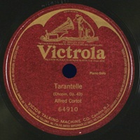 Victorola : Cortot - Ravel Jeux d'eau