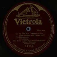 Victorola : Cortot - Debussy Preludes 8 & 12