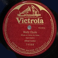 Victorola : Cortot - Saint-Saens Etude