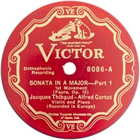 Victorola : Cortot - Haydn Piano Trio