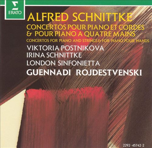 Erato : Postnikova - Schnittke - Concerto for Four Hands, Concerto for ...