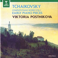 �Erato : Postnikova - Tchaikovky Works Volume 01