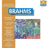 �Vox : Postnikova, Rozhdestvensky - Brahms Works