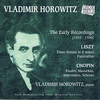 �Iron Needle : Horowitz - Early Recordings