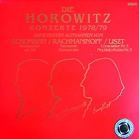 �RCA : Horowitz - Liszt, Schumann, Rachmaninov