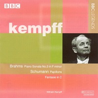 �BBC Legends : Kempff - Brahms, Schumann