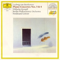 �Deutsche Grammophon Galliera : Kempff - Beethoven Concertos 3 & 4